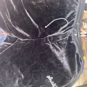 Louis Vuitton Black Velvet Sweatpants